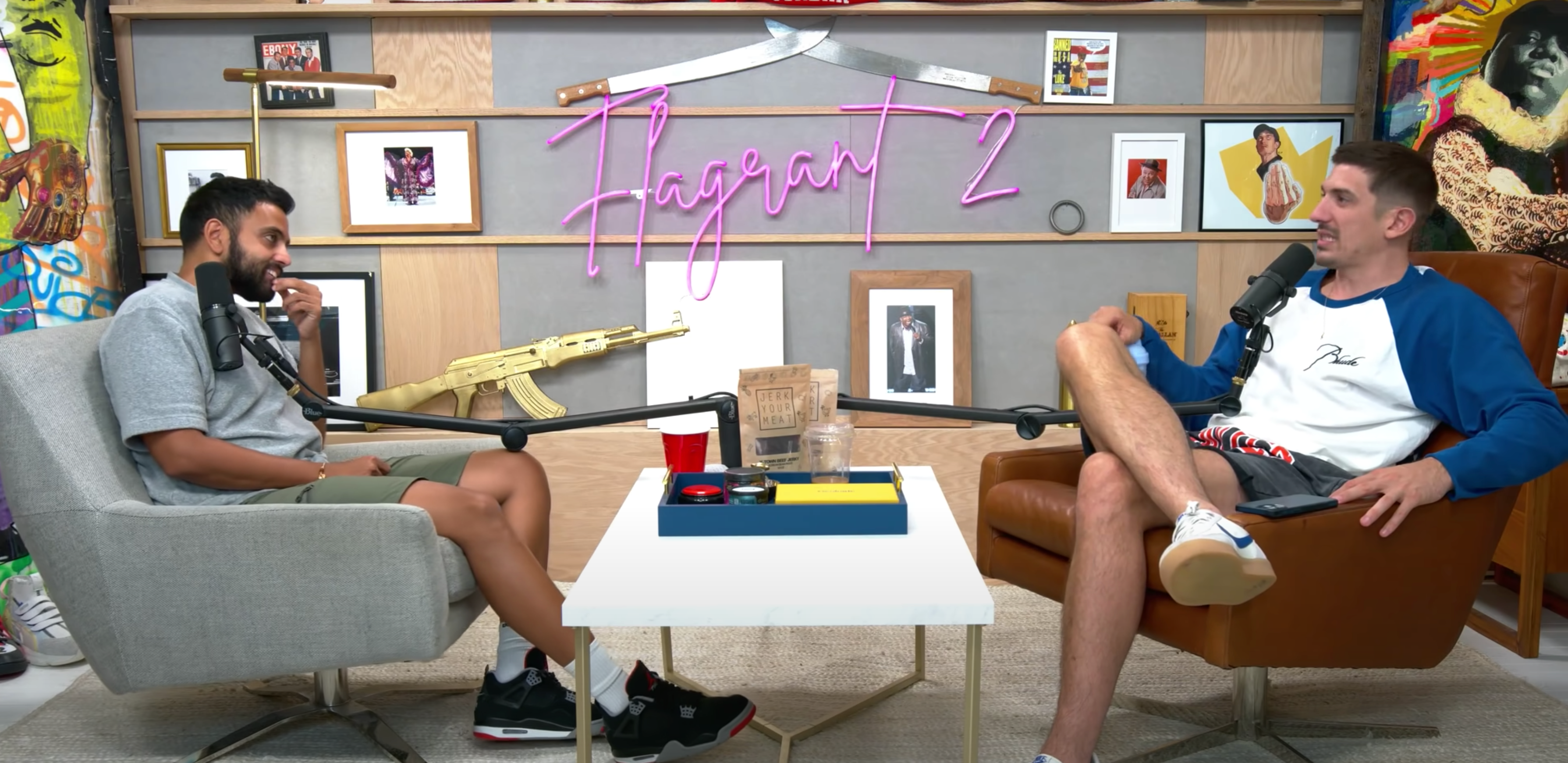 Andrew Schulz Boasts About Geologie on the Flagrant 2 Podcast with Akaash Singh
